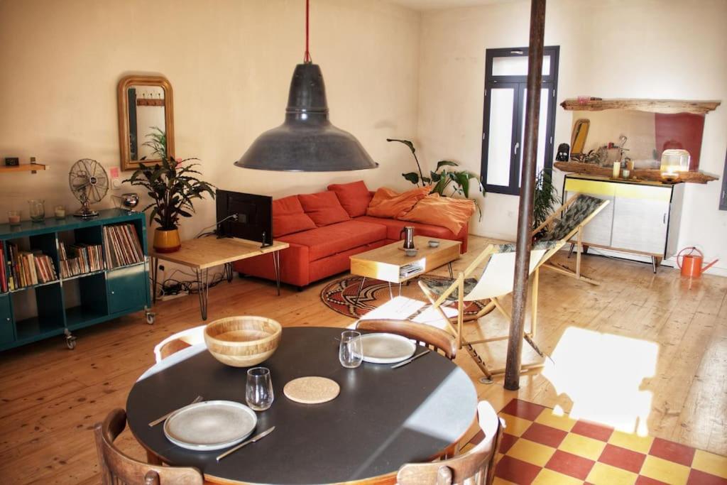 Artistic Loft, Downtown Montpellier, Wifi Apartment Bagian luar foto