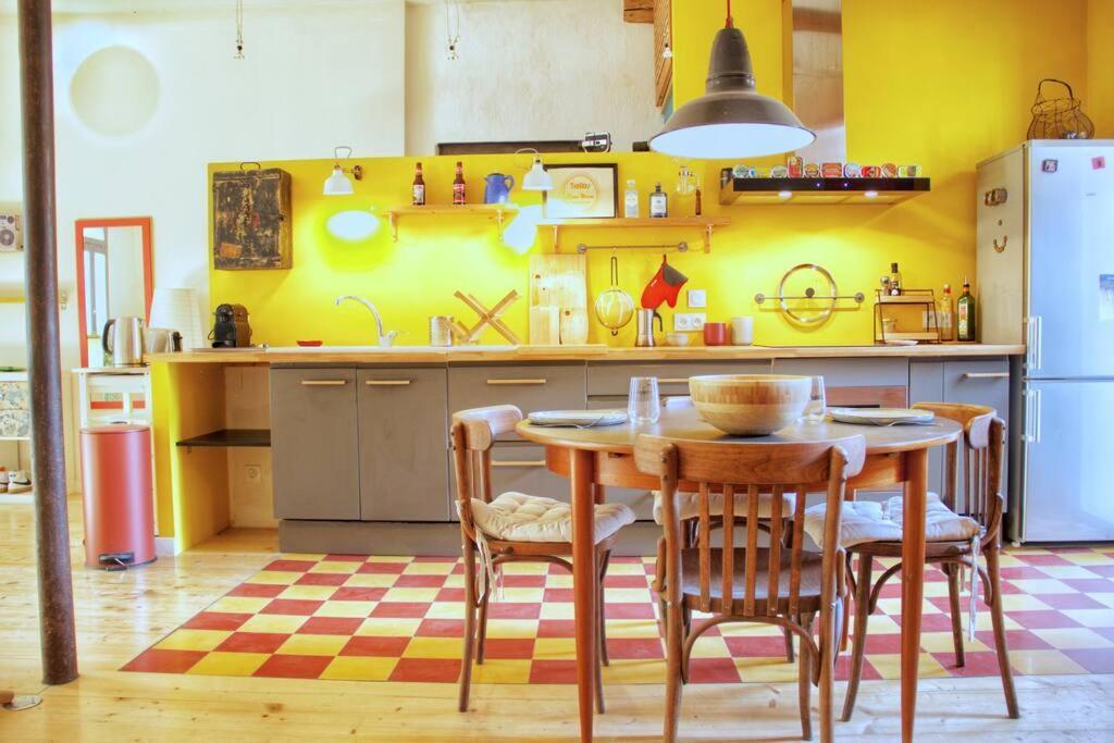 Artistic Loft, Downtown Montpellier, Wifi Apartment Bagian luar foto